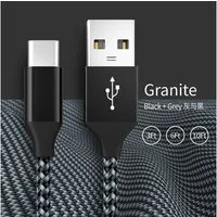 Kevin Frotscher (FroShop) USB Schnellladekabel Ladegerät für Original Samsung Smartphone-Kabel, Huawei Lenovo Xiaomi Galaxy S22 S23 S24, Ultra Z Fold Flip USB zu Typ-C - 1m Schwarz