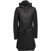 Rains Regenjacke Curve W Jacket W3 Damen Regenmantel, Kapuze, Jacket, Anorak, Regenbekleidung