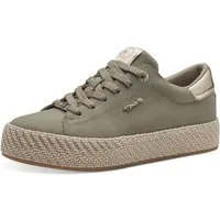 Tamaris Plateausneaker, Freizeitschuh, Halbschuh, Schnürschuh mit Textilkordel am Plateau