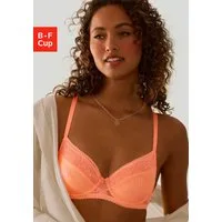 LASCANA Bügel-BH aus feiner Jacquardspitze, sexy Dessous