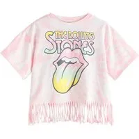 Next T-Shirt T-Shirt mit Fransen, Rolling Stones (1-tlg)