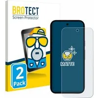 BROTECT Displayschutzfolie Schutzfolie für Google Pixel 10a (case-friendly), 2 Stück, Displayschutz Schutz Folie Matt Entspiegelungsfolie