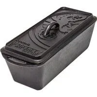 Kastenform mit Deckel k4, Topf schwarz