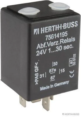 HERTH&BUSS Zeitrelais, 15 A, 5 pins - 75614195