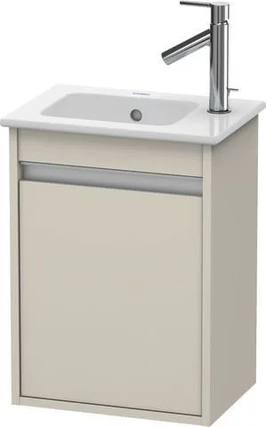 Duravit Ketho Waschtischunterbau wandhängend Taupe Matt 400x285x550 mm - KT6417L9191 KT6417L9191
