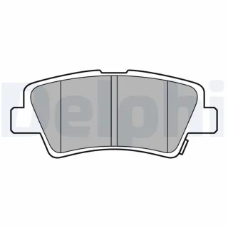 Delphi Bremsbel?ge hinten Hyundai Kia LP3587