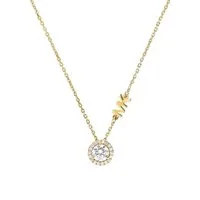 MICHAEL KORS Kette mit Anhänger Schmuck Geschenk Silber 925 Halsschmuck PREMIUM, mit Zirkonia (synth)