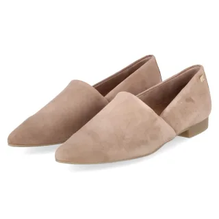 Paul Green Slipper - Gr. 38 - Braun - Rauleder