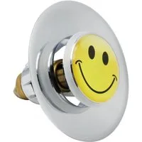 Dusbad Badaccessoire-Set Dusbad Pop Up Universal Waschbeckenstöpsel Smiley 34-38mm
