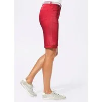 Witt Jeansshorts Jeans-Bermudas leicht vertieft