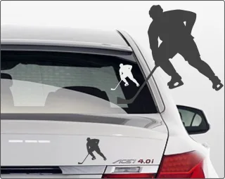 Aufkleber Eishockeyspieler