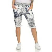 CLEO STYLE Sweatbermudas Bermuda Damen 30 Modell 5 36-40