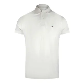 Tommy Hilfiger - "Weathered" Poloshirt für Herren (Weiß)