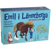 Barbo Toys Puzzle mil aus Lönneberga Riesenpuzzle – Astrid Lindgren Puzzle ab 3 Jahren, 86 Puzzleteile, hochwertig Verarbeitet
