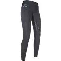 HKM Reiterhose Reitleggings -Mesh- Silikon-Vollbesatz