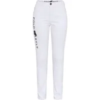 Polo Sylt Straight-Jeans mit gestickten Logo-Akzenten (1-tlg)