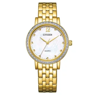 Citizen Gold Damen Armbanduhr EL3102-50D