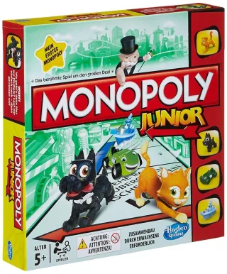 Hasbro Spiele A6984100 - Monopoly Junior Familienspiel