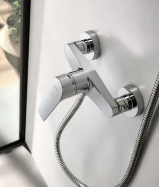 Tres Einhebel Brausemischer Ohne Zubehör, 21726701 21726701