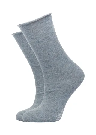 s.Oliver - Socken blau - Gr. - 40.5