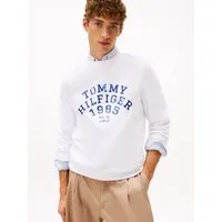 Tommy Hilfiger Sweatshirt HILFIGER ARCH normale Passform, kontrastfarbener Print, Rundhals