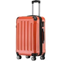 Beibye Hartschalen-Trolley XL - 75cm - 115/138L - Light - 4 Rollen - Dehnfalte - div. Farben