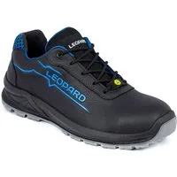 LEOPARD Sicherheitsschuhe E1659 Halbschuh S3 ESD Leder Stahlkappe Sicherheitsschuh Electro Static Discharge