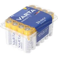 VARTA Varta Energy Batterie Alkaline, Mignon, AA, LR06, 1.5V 24er Pack Batterie, (1,5 V)