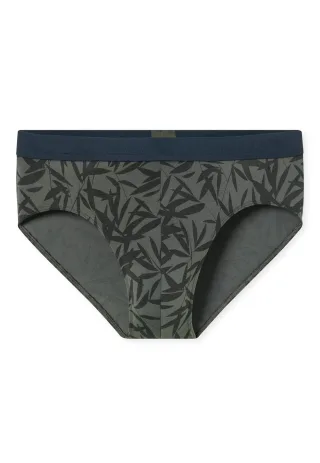 SCHIESSER - Rio-Slip dunkelgrün - Gr. - 7