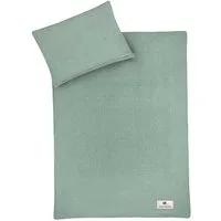 Julius Zöllner Kinderbettwäsche Baby- und Kinderbettwäsche aus 100% Musselin, Musselin, 2 teilig, erhältlich in den Größen 80x80+35x40cm und 100x135+40x60cm