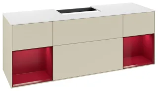 Villeroy & Boch Waschbeckenunterschrank Finion G21 1600x603x501mm m Bel FK/RE/AP: HJ/HB/1 G211HBHJ