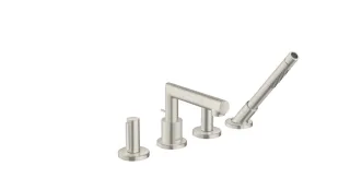 Hansgrohe 4-Loch Wannenarmatur Axor Uno F-Set 45444800