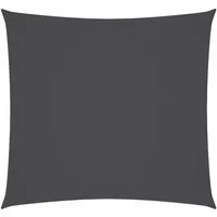 vidaXL Sonnensegel Sonnensegel Oxford-Gewebe Quadratisch 7x7 m Anthrazit, (1-tlg)