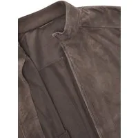 Milestone Lederjacke MSToledo Herren Bikerjacke Jacke Leder klassisch normale Passform