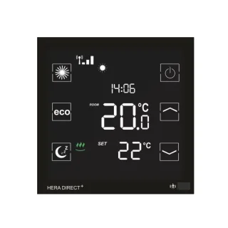 Blossom-ic Hera Direkt+ Funk-Thermostat HDP-3976 Unterputz, 230 V Ausführung