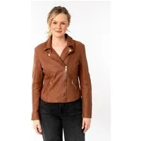 Mauritius Lederjacke MWInessa mit Reverskragen