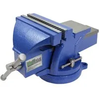 TRUTZHOLM Schraubstock Schraubstock parallel 360° drehbar mit Amboss für Werkbank 150 mm / 6", 1-St.
