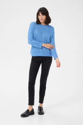 Strickpullover Loose fit blue