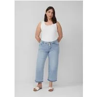 s.Oliver Regular-fit-Jeans Jeans-Hose Cropped Jeans / Straight Fit / Mid Rise / Straight Leg