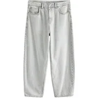 Next Weite Jeans Balloon Fit Jeans mit gedrehtem Saum (1-tlg)
