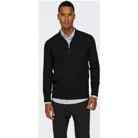 ONLY & SONS Polokragenpullover ONSCOOPER REG LS 12 HALF ZIP POLO