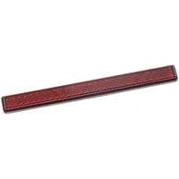 ZIEGER Katzenauge Rückstrahler "Line" rot 123 x 12.5 selbstklebend E-geprüft