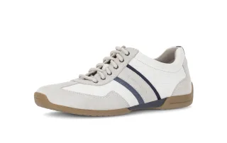 pius gabor - Sneaker low Materialmix Leder/Lederimitat weiß weiß - Gr. - 8.5 UK