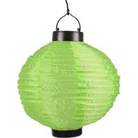 BURI LED Dekolicht Solar-Lampion Ø25cm LED Papierlaterne Lampenschirm Lampions Laterne