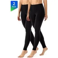 Merry Style Leggings Damen Viskose Hose mit weitem Bein MS10-143 (2-tlg) elastischer Bund, atmungsaktiv