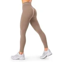 Smilodox Leggings Azura, Push Up Booy Fitnessleggings mit Schriftzug Sport & Alltag Scrunch Butt Squat-Sicher High Waist Seamless Yoga Gymhose Blickdicht