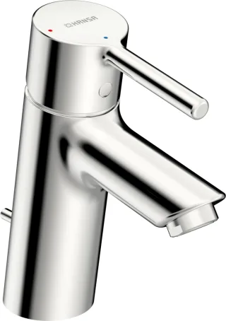 Hansa Einhandmischer Waschtisch-Batterie HANSAVANTIS Kaltstart, mm verchromt Pinhebel, 5240226700006 5240226700006