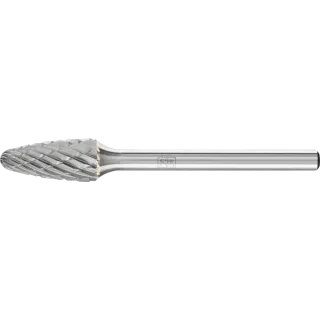 PFERD TOOLS Hartmetall Frässtift Rundbogen RBF Z3P universal mittel kreuzverzahnt - 21230083