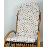 Rattani Polsterauflage Polster für Rattan Schaukelstuhl, Sesselauflage 125 x 50 x 6 cm