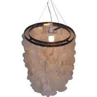 Guru-Shop Deckenleuchten Deckenlampe, Muschelleuchte aus hunderten.., Leuchtmittel nicht inklusive